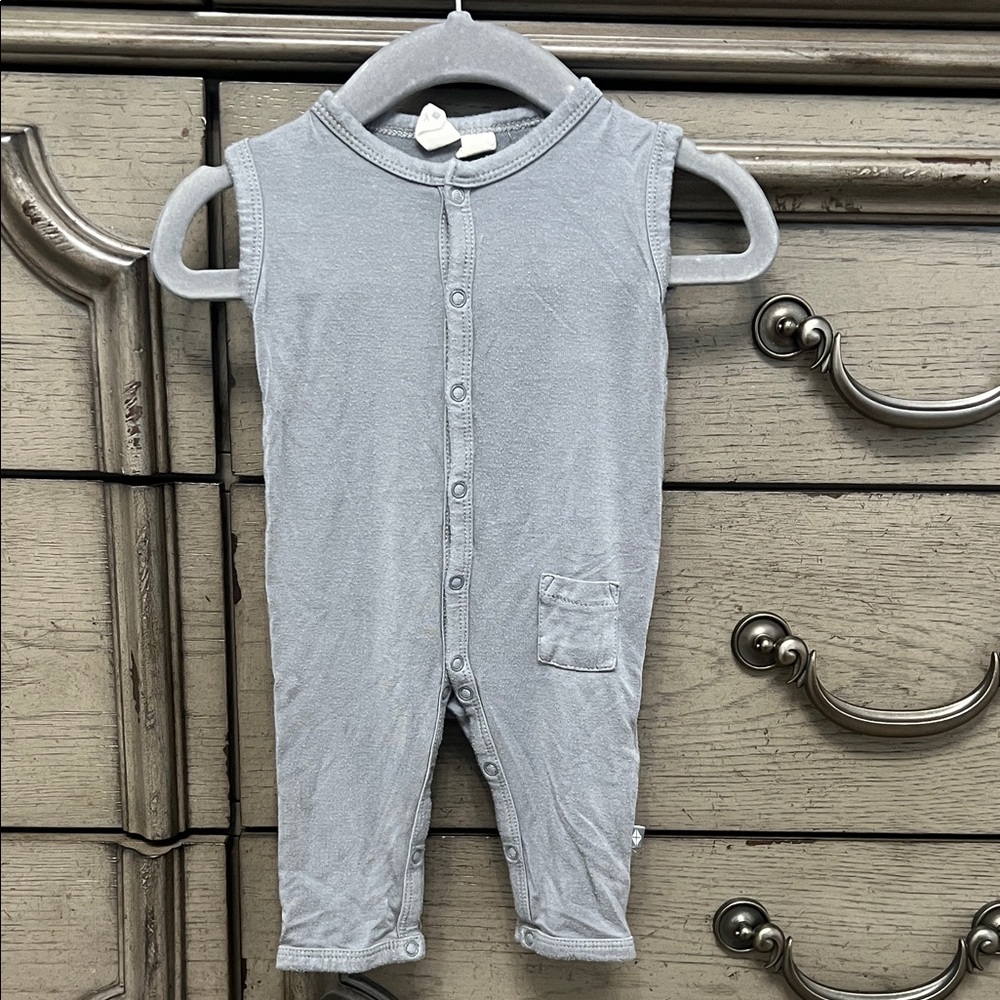 Kyte BABY Gray Sleeveless One Piece